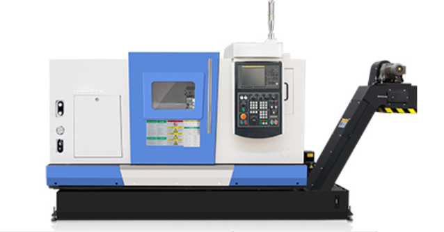 Linear guideway CNC slant bed lathe